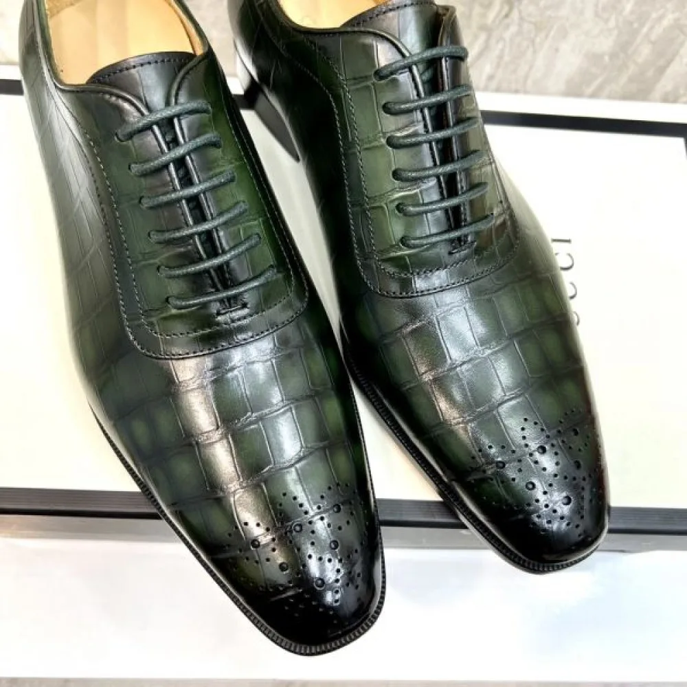 GUCCI グッチ 2025SS ロングシーズン活躍 メンズ用 ビジネスシューズ 商品画像 9
