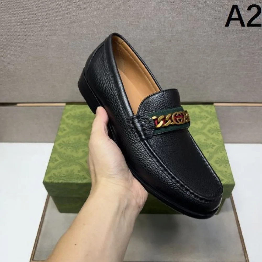 2025秋冬新作 GUCCI グッチ メンズ用 ビジネスシューズ ラストチャンス特価 商品画像 2