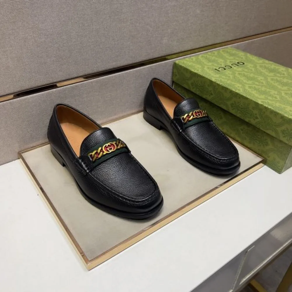 2025秋冬新作 GUCCI グッチ メンズ用 ビジネスシューズ ラストチャンス特価 商品画像 3
