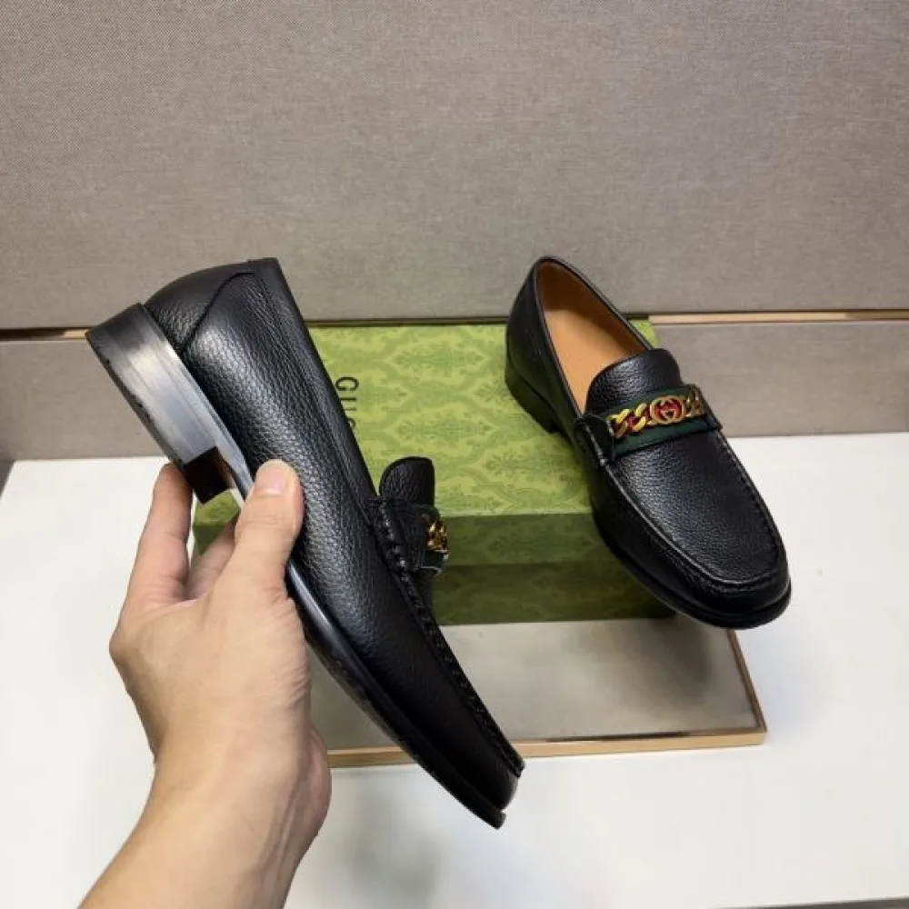 2025秋冬新作 GUCCI グッチ メンズ用 ビジネスシューズ ラストチャンス特価 商品画像 7