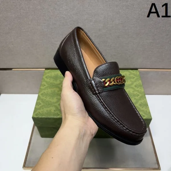 2025秋冬新作 GUCCI グッチ メンズ用 ビジネスシューズ ラストチャンス特価 商品画像 10