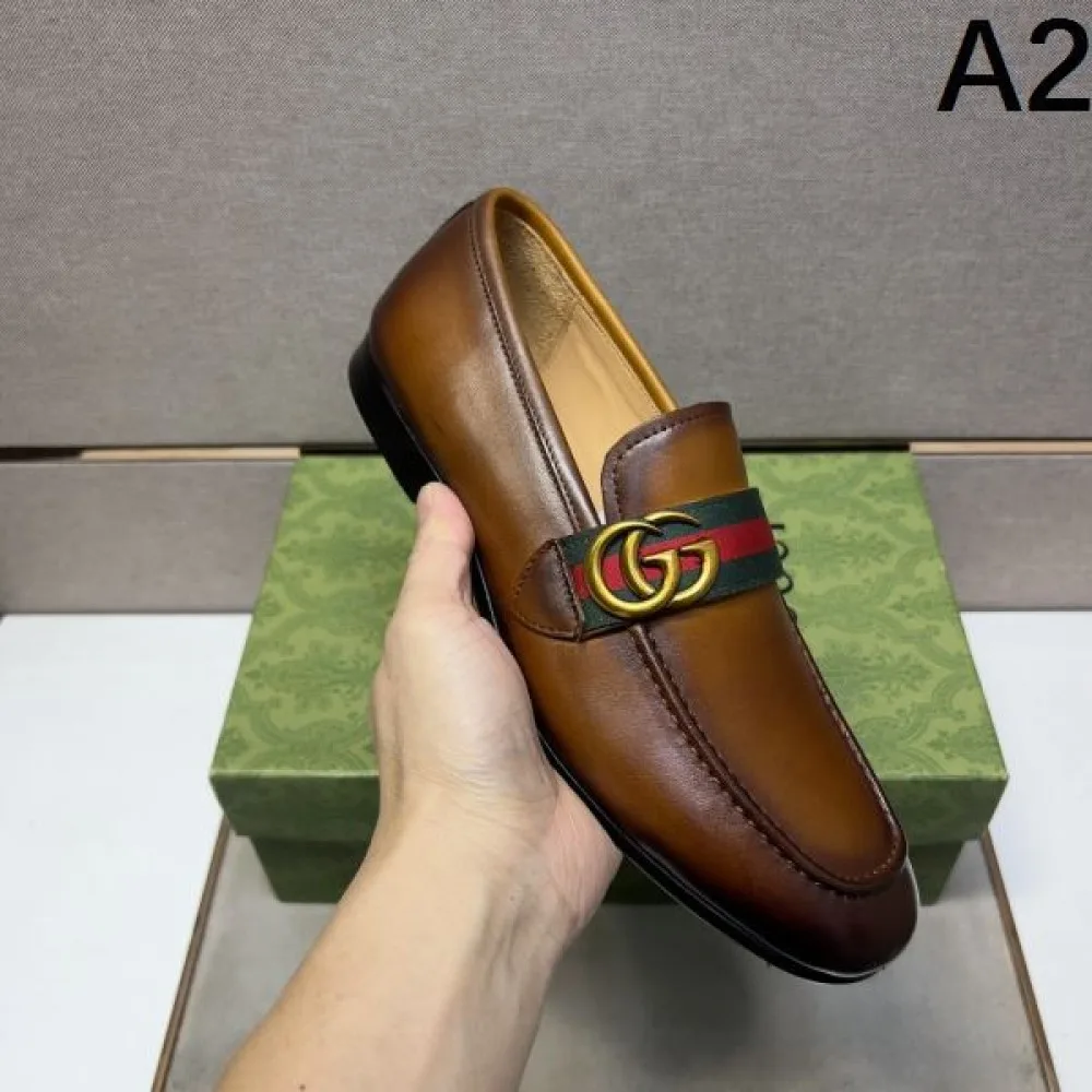 2025秋冬新作 GUCCI グッチ メンズ用 ビジネスシューズ コーデ自在の万能アイテム 商品画像 2