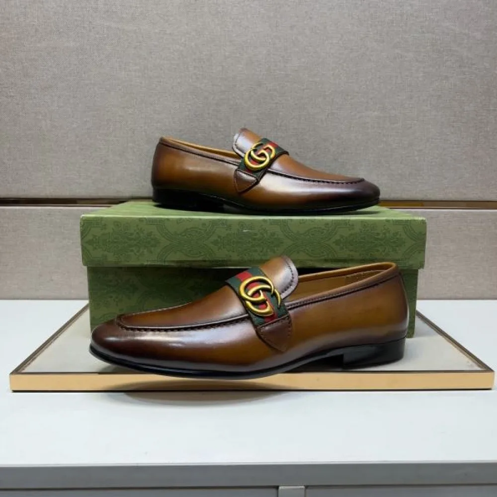 2025秋冬新作 GUCCI グッチ メンズ用 ビジネスシューズ コーデ自在の万能アイテム 商品画像 5