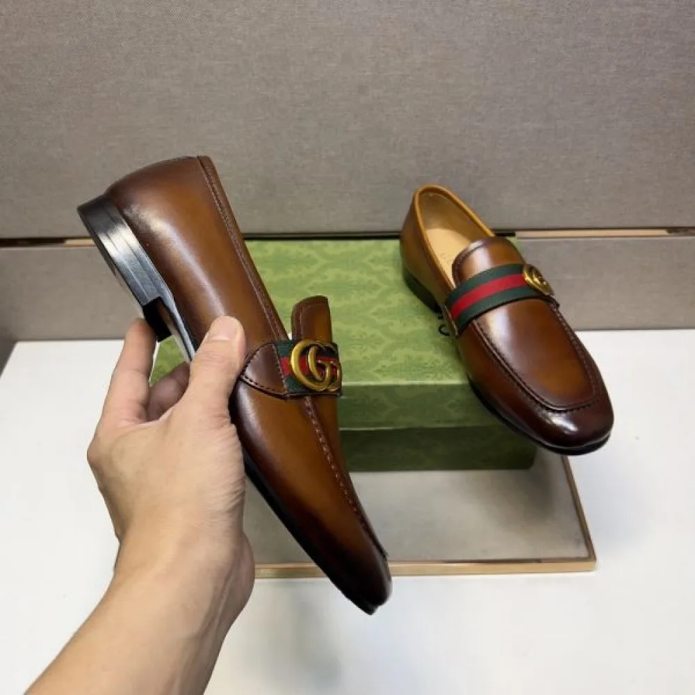 2025秋冬新作 GUCCI グッチ メンズ用 ビジネスシューズ コーデ自在の万能アイテム 商品画像 7