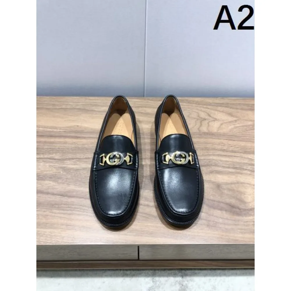 2025秋冬新作 GUCCI グッチ メンズ用 ビジネスシューズ 冬季限定の特別プライス 商品画像 2