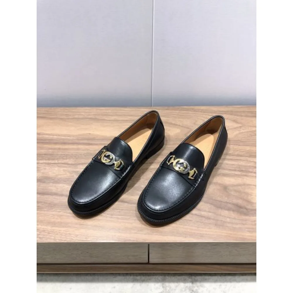 2025秋冬新作 GUCCI グッチ メンズ用 ビジネスシューズ 冬季限定の特別プライス 商品画像 4