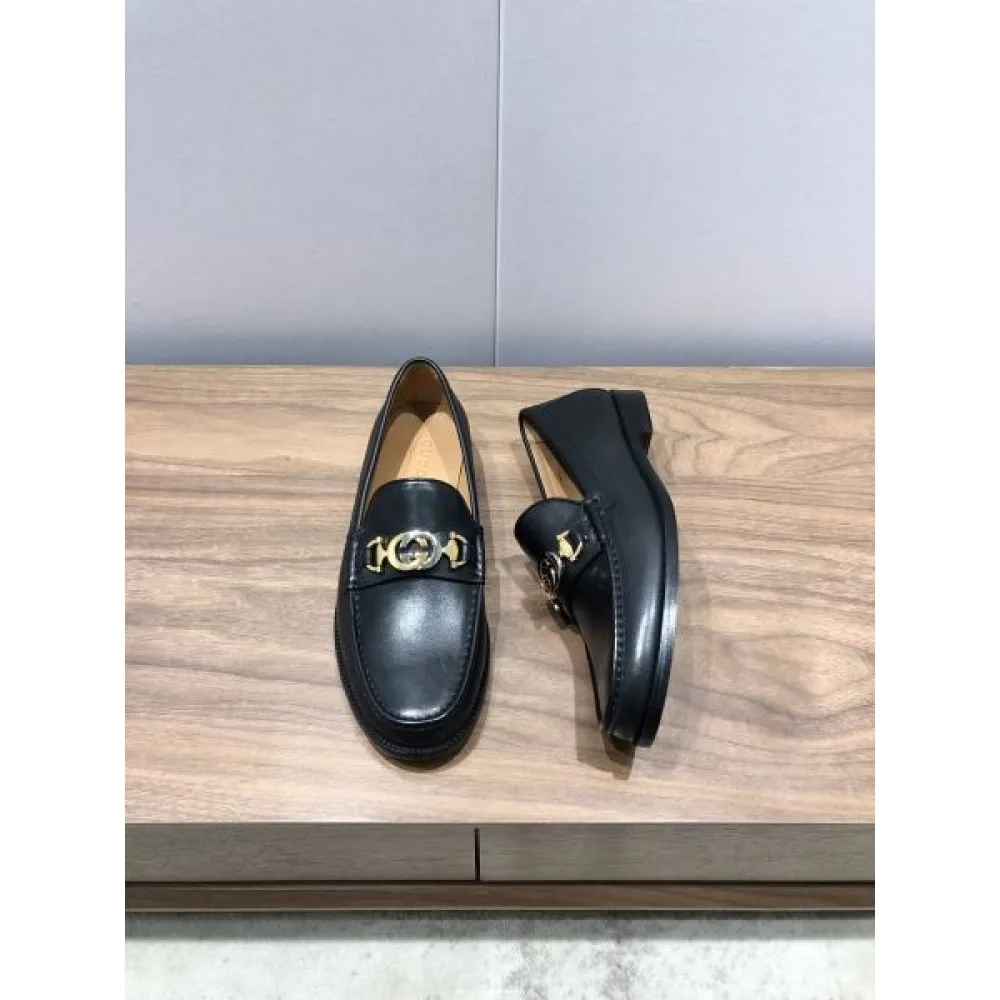 2025秋冬新作 GUCCI グッチ メンズ用 ビジネスシューズ 冬季限定の特別プライス 商品画像 5