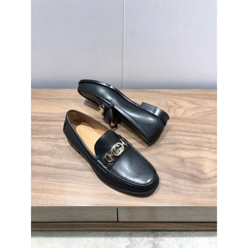 2025秋冬新作 GUCCI グッチ メンズ用 ビジネスシューズ 冬季限定の特別プライス 商品画像 6