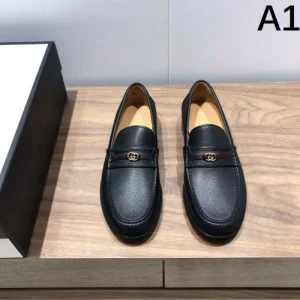 2025秋冬新作 GUCCI グッチ メンズ用 ビジネスシューズ 上品さ漂う洗練デザイン 商品画像 1