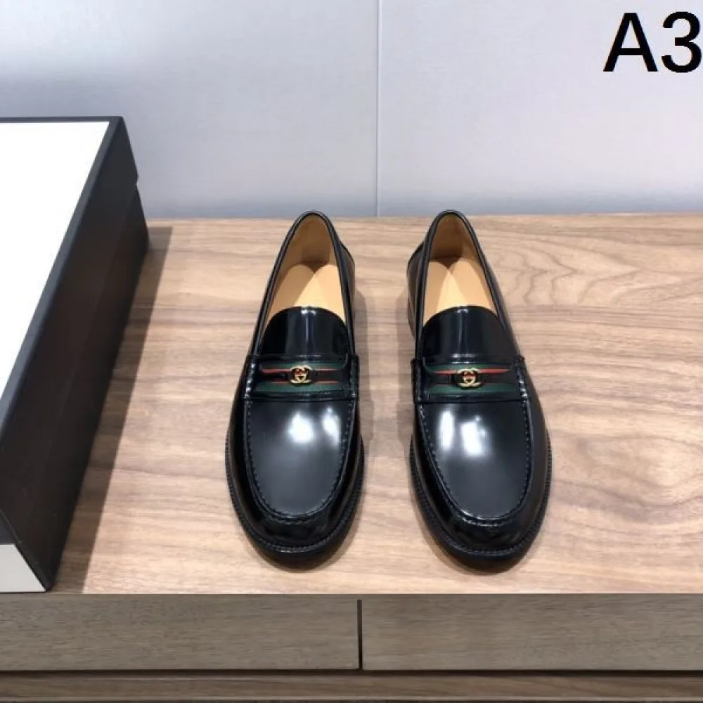 2025秋冬新作 GUCCI グッチ メンズ用 ビジネスシューズ 上品さ漂う洗練デザイン 商品画像 3