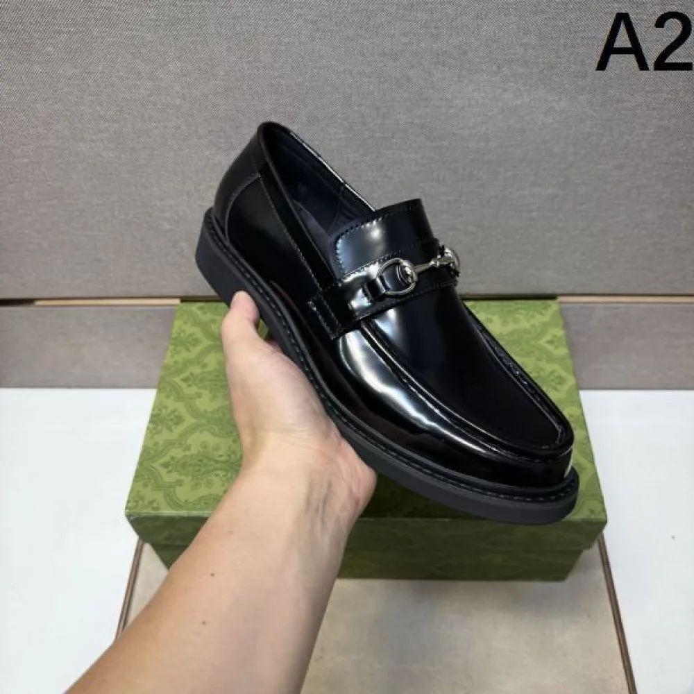 2025秋冬新作 GUCCI グッチ メンズ用 ビジネスシューズ 定番人気のベストセラー 商品画像 2