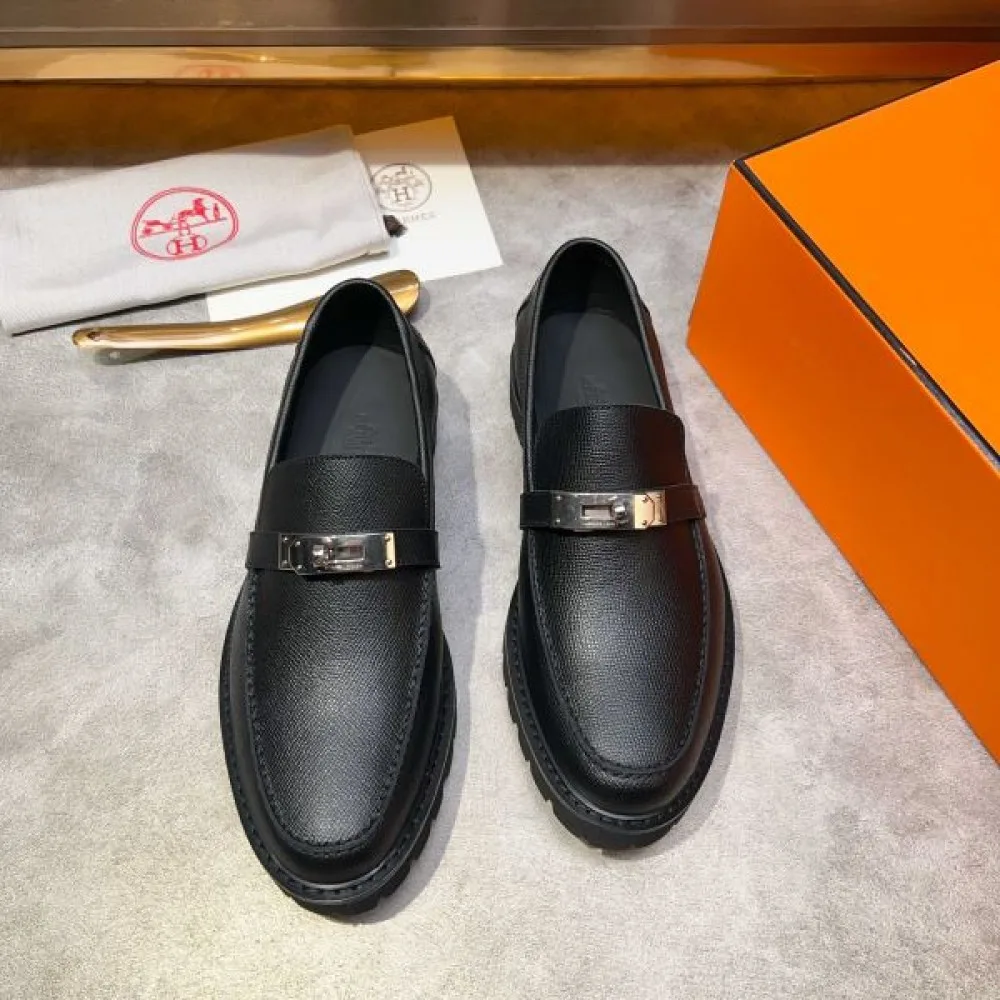 HERMES エルメス 2025SS トレンドスタイル! メンズ用 ビジネスシューズ 商品画像 5