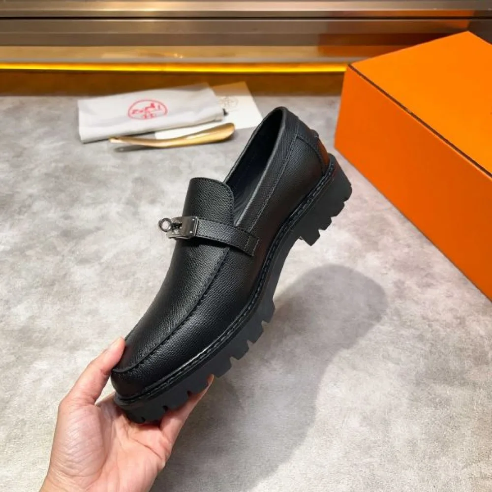 HERMES エルメス 2025SS トレンドスタイル! メンズ用 ビジネスシューズ 商品画像 6