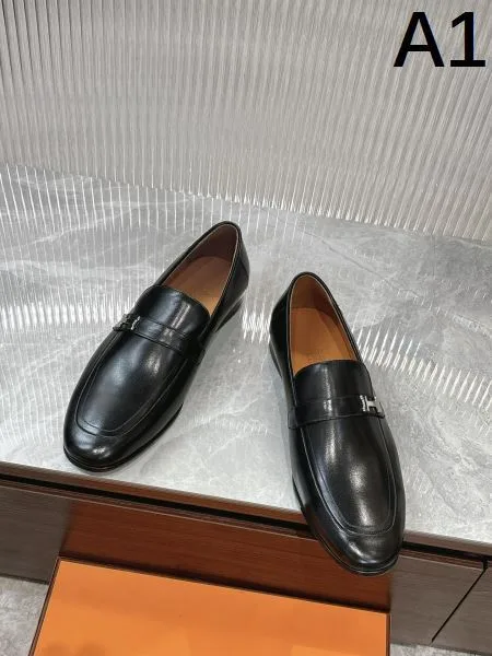 HERMES エルメス 2025SS 高レビューアイテム メンズ用 ビジネスシューズ 商品画像 11