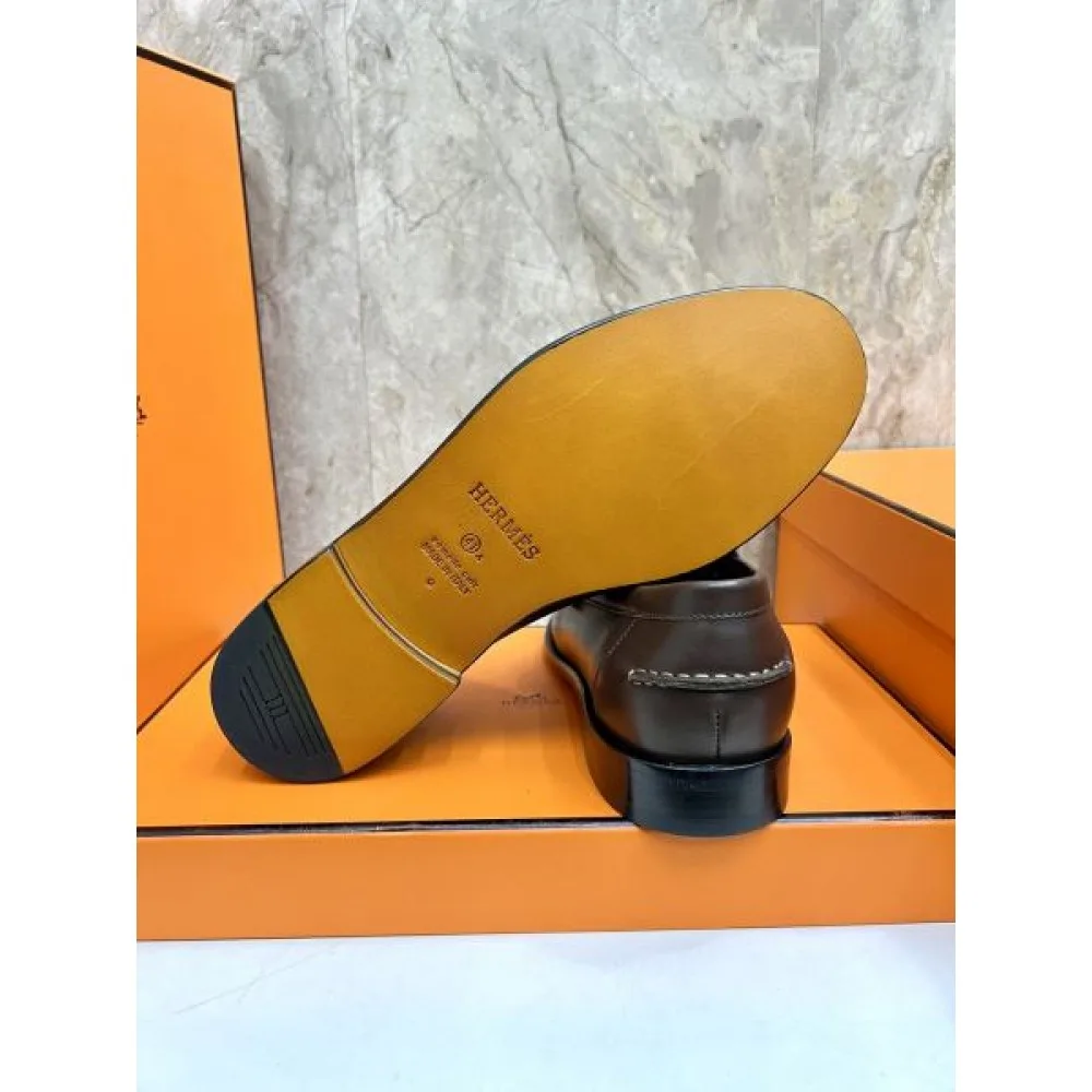 HERMES エルメス 2025SS 今年買い足したい! メンズ用 ビジネスシューズ 商品画像 9
