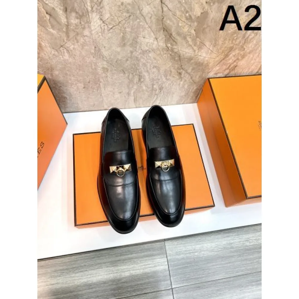 2025秋冬新作 HERMES エルメス メンズ用 ビジネスシューズ これぞ大人の必須アイテム 商品画像 2
