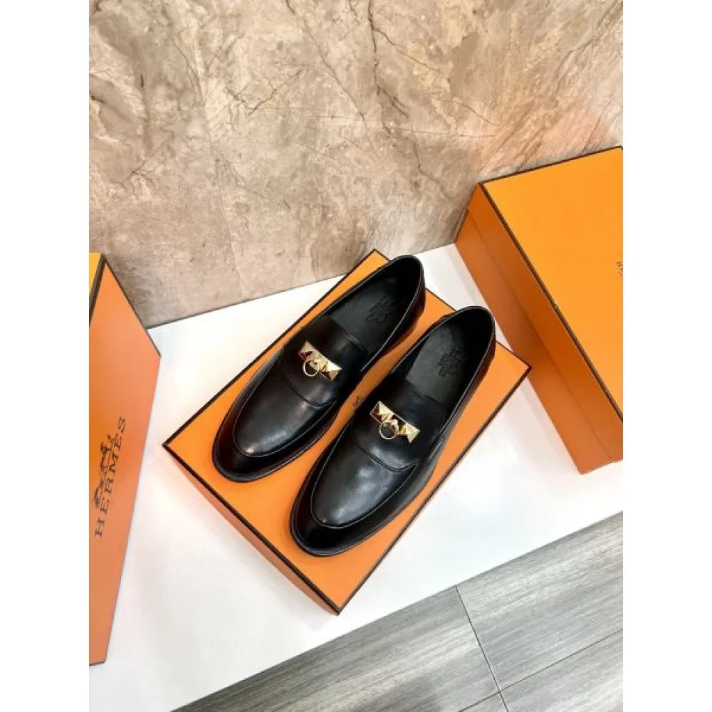 2025秋冬新作 HERMES エルメス メンズ用 ビジネスシューズ これぞ大人の必須アイテム 商品画像 3