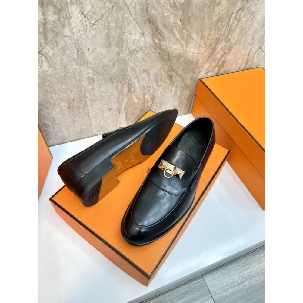2025秋冬新作 HERMES エルメス メンズ用 ビジネスシューズ これぞ大人の必須アイテム 商品画像 6