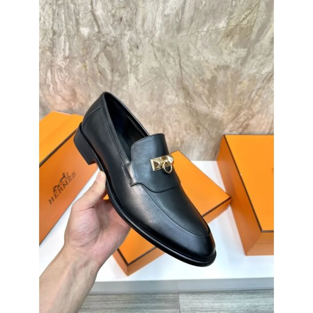 2025秋冬新作 HERMES エルメス メンズ用 ビジネスシューズ これぞ大人の必須アイテム 商品画像 8