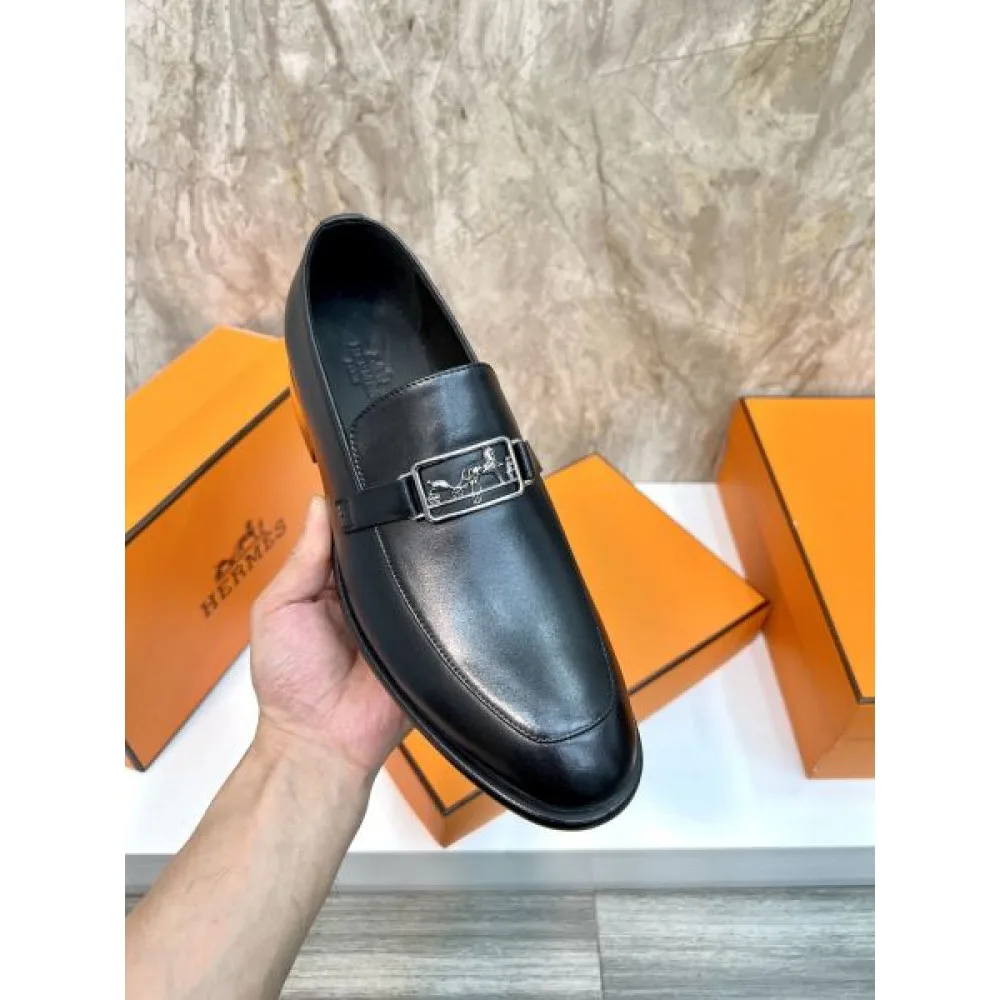 2025秋冬新作 HERMES エルメス メンズ用 ビジネスシューズ スタイリッシュな印象に 商品画像 7