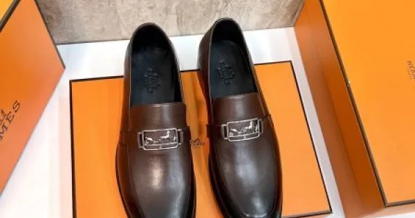 2025秋冬新作 HERMES エルメス メンズ用 ビジネスシューズ スタイリッシュな印象に 商品画像 11