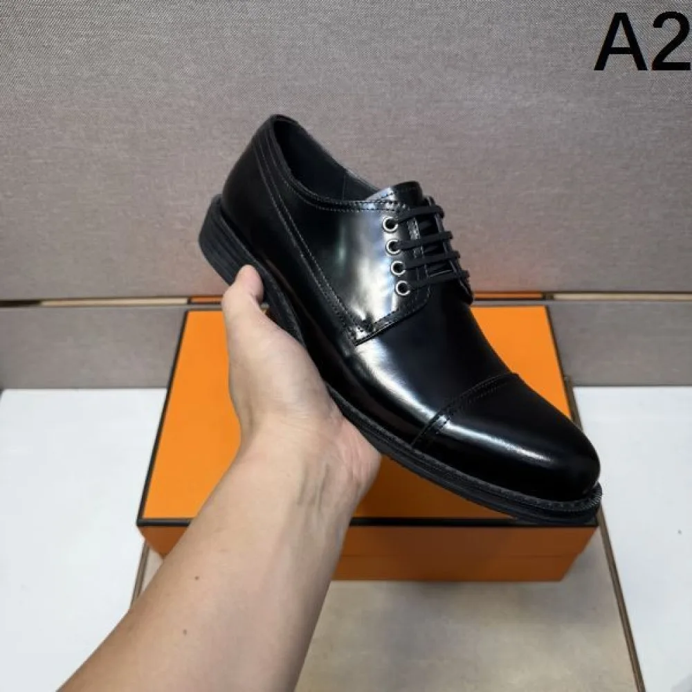 2025秋冬新作 HERMES エルメス メンズ用 ビジネスシューズ VIP割引中の秋冬新作 商品画像 2