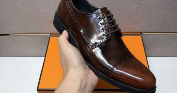 2025秋冬新作 HERMES エルメス メンズ用 ビジネスシューズ VIP割引中の秋冬新作 商品画像 11