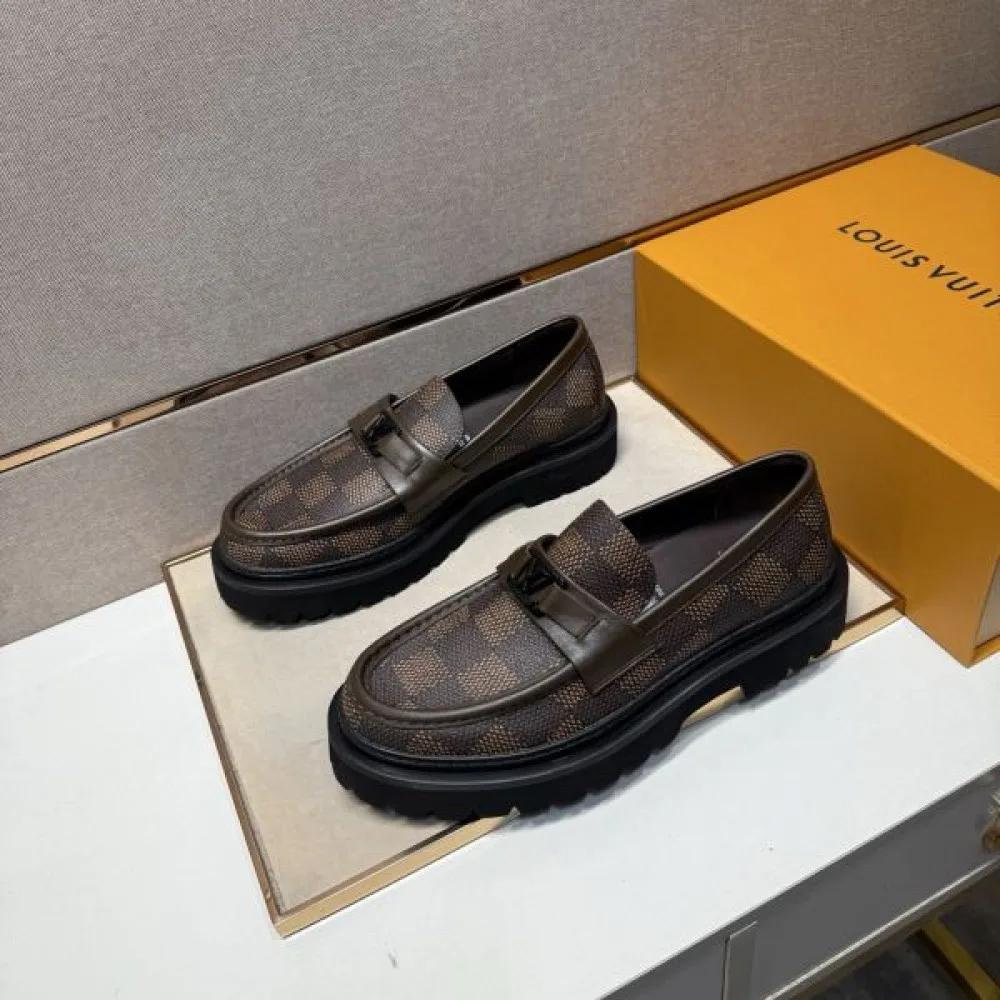 2025秋冬新作 LOUIS VUITTON ルイヴィトン メンズ用 ビジネスシューズ 雑誌掲載の注目モデル 商品画像 5