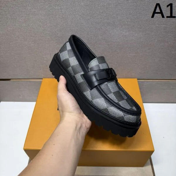 2025秋冬新作 LOUIS VUITTON ルイヴィトン メンズ用 ビジネスシューズ 雑誌掲載の注目モデル 商品画像 10