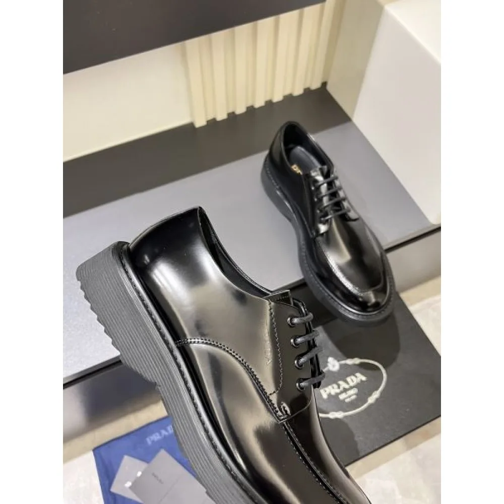 PRADA プラダ 2025SS 海外支持率が高い! メンズ用 ビジネスシューズ 商品画像 7