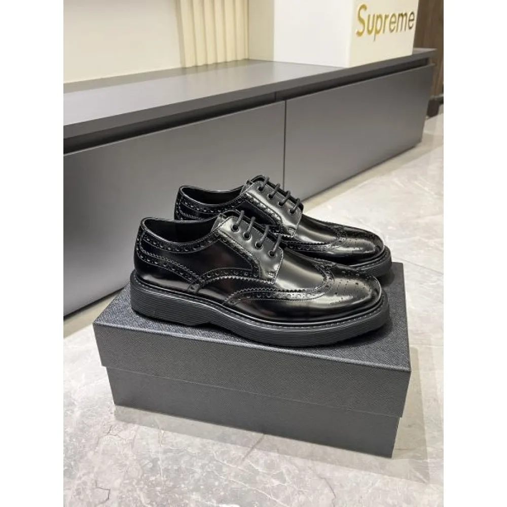 PRADA プラダ 2025SS 今の季節におすすめ メンズ用 ビジネスシューズ 商品画像 3