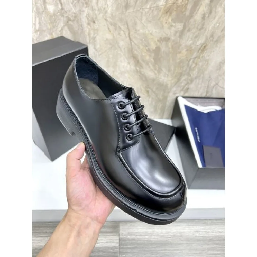 PRADA プラダ 2025SS 大人っぽいデザイン メンズ用 ビジネスシューズ 商品画像 7