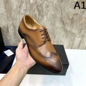 2025秋冬新作 PRADA プラダ メンズ用 ビジネスシューズ 今季注目の新作モデル 商品画像 1