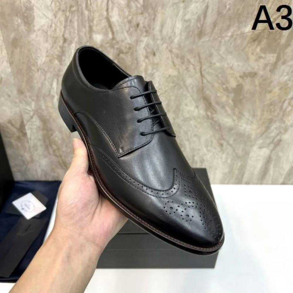 2025秋冬新作 PRADA プラダ メンズ用 ビジネスシューズ 今季注目の新作モデル 商品画像 3