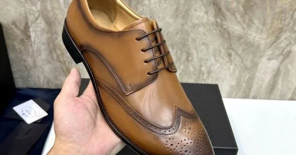 2025秋冬新作 PRADA プラダ メンズ用 ビジネスシューズ 今季注目の新作モデル 商品画像 11