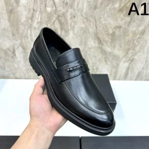 2025秋冬新作 PRADA プラダ メンズ用 ビジネスシューズ 新作コレクション登場 商品画像 1