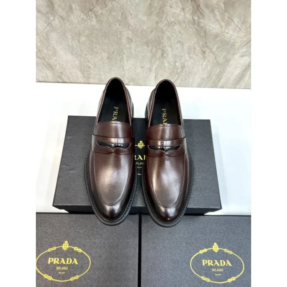 2025秋冬新作 PRADA プラダ メンズ用 ビジネスシューズ 新作コレクション登場 商品画像 4