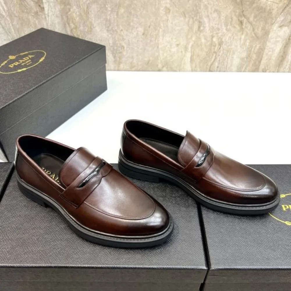 2025秋冬新作 PRADA プラダ メンズ用 ビジネスシューズ 新作コレクション登場 商品画像 6