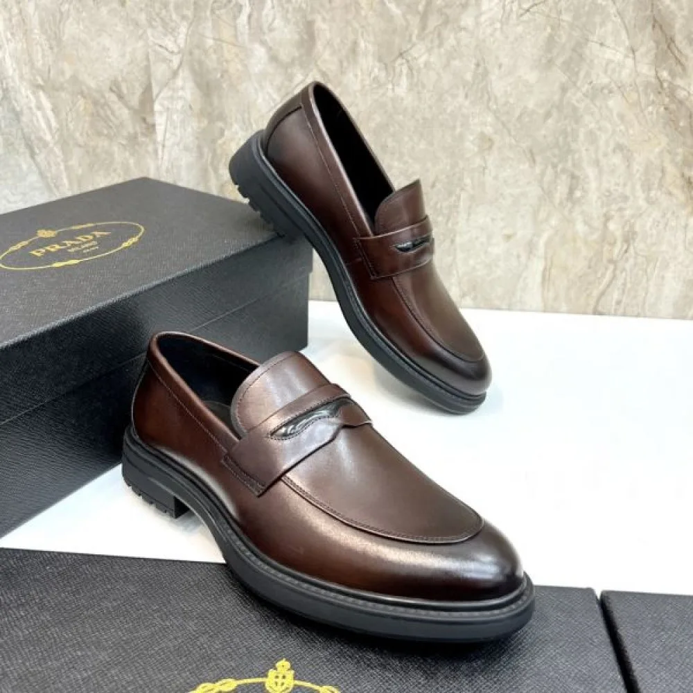 2025秋冬新作 PRADA プラダ メンズ用 ビジネスシューズ 新作コレクション登場 商品画像 7