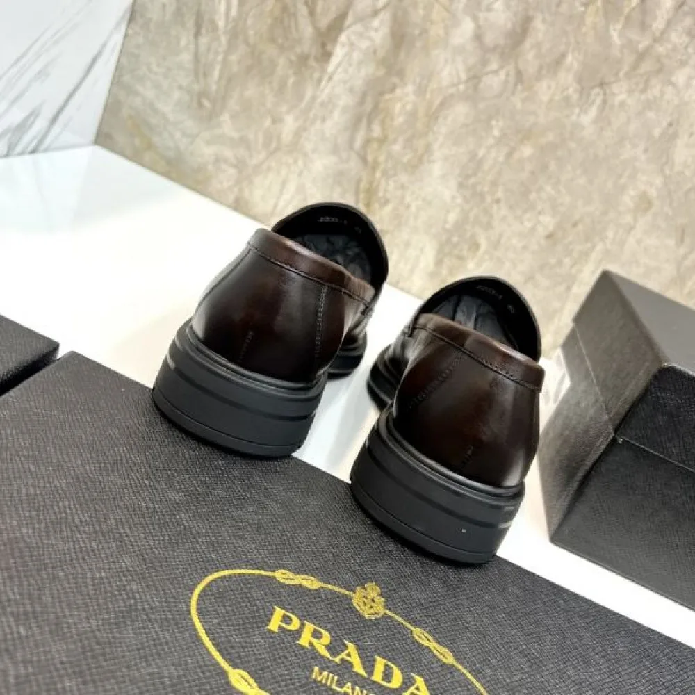 2025秋冬新作 PRADA プラダ メンズ用 ビジネスシューズ 新作コレクション登場 商品画像 8