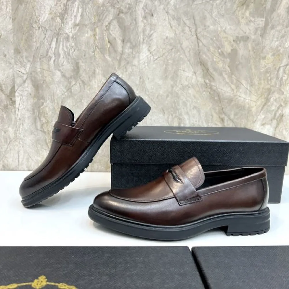 2025秋冬新作 PRADA プラダ メンズ用 ビジネスシューズ 新作コレクション登場 商品画像 9