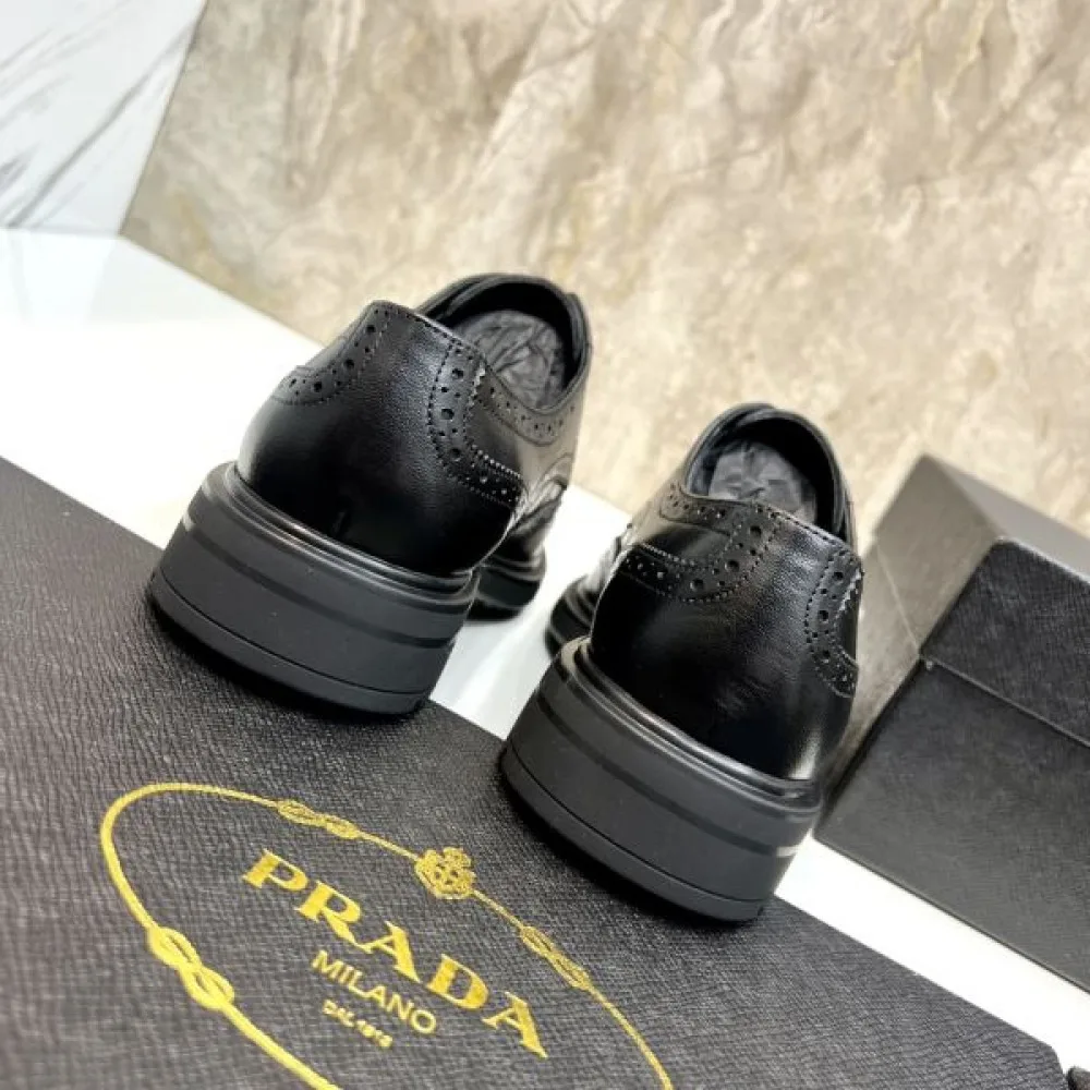 2025秋冬新作 PRADA プラダ メンズ用 ビジネスシューズ 秋冬トレンドNo.1モデル 商品画像 8