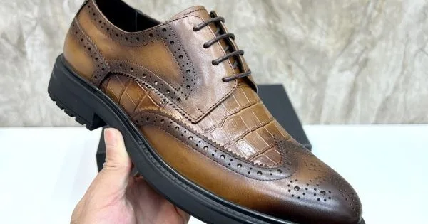 2025秋冬新作 PRADA プラダ メンズ用 ビジネスシューズ 秋冬トレンドNo.1モデル 商品画像 11