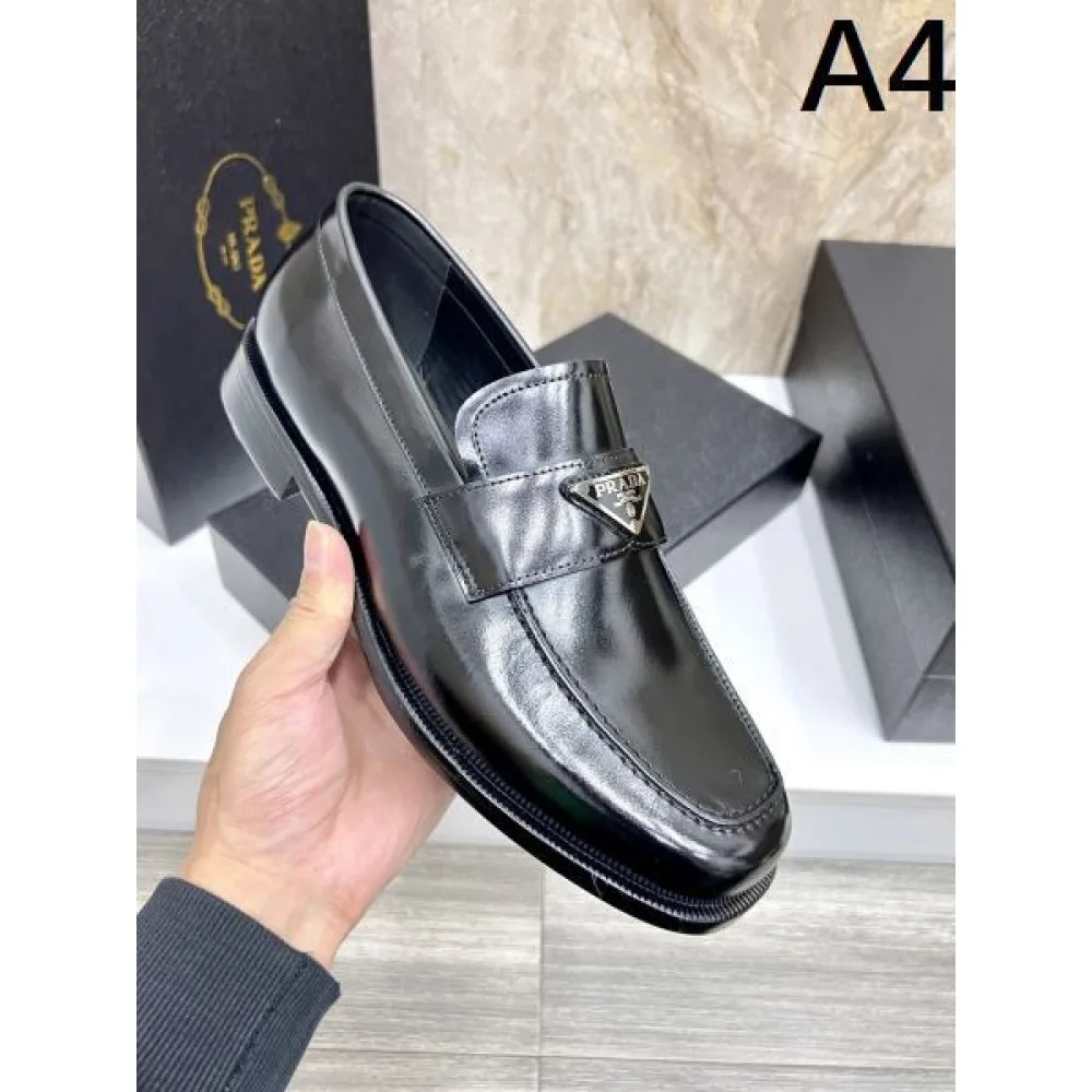 2025秋冬新作 PRADA プラダ メンズ用 ビジネスシューズ VIP価格でお得にGET 商品画像 4