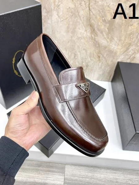 2025秋冬新作 PRADA プラダ メンズ用 ビジネスシューズ VIP価格でお得にGET 商品画像 10