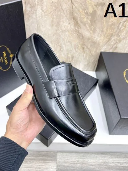 2025秋冬新作 PRADA プラダ メンズ用 ビジネスシューズ コーデを格上げする逸品 商品画像 10