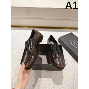 2025FW メンズ ビジネスシューズ PRADA プラダ 絶対欲しいアイテムが手に入る 商品画像 1