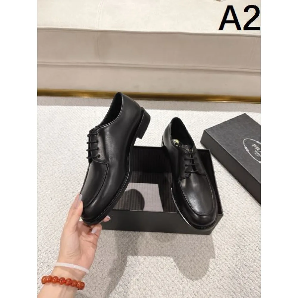 2025FW メンズ ビジネスシューズ PRADA プラダ 絶対欲しいアイテムが手に入る 商品画像 2