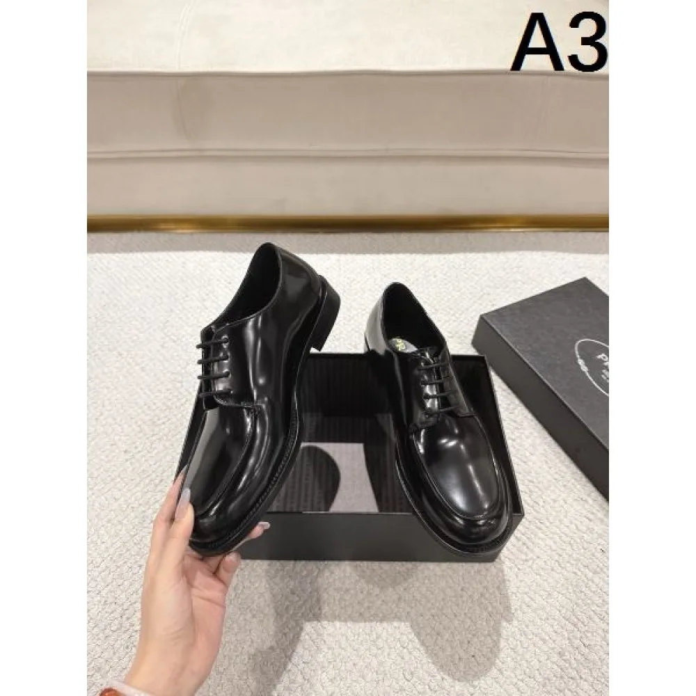 2025FW メンズ ビジネスシューズ PRADA プラダ 絶対欲しいアイテムが手に入る 商品画像 3