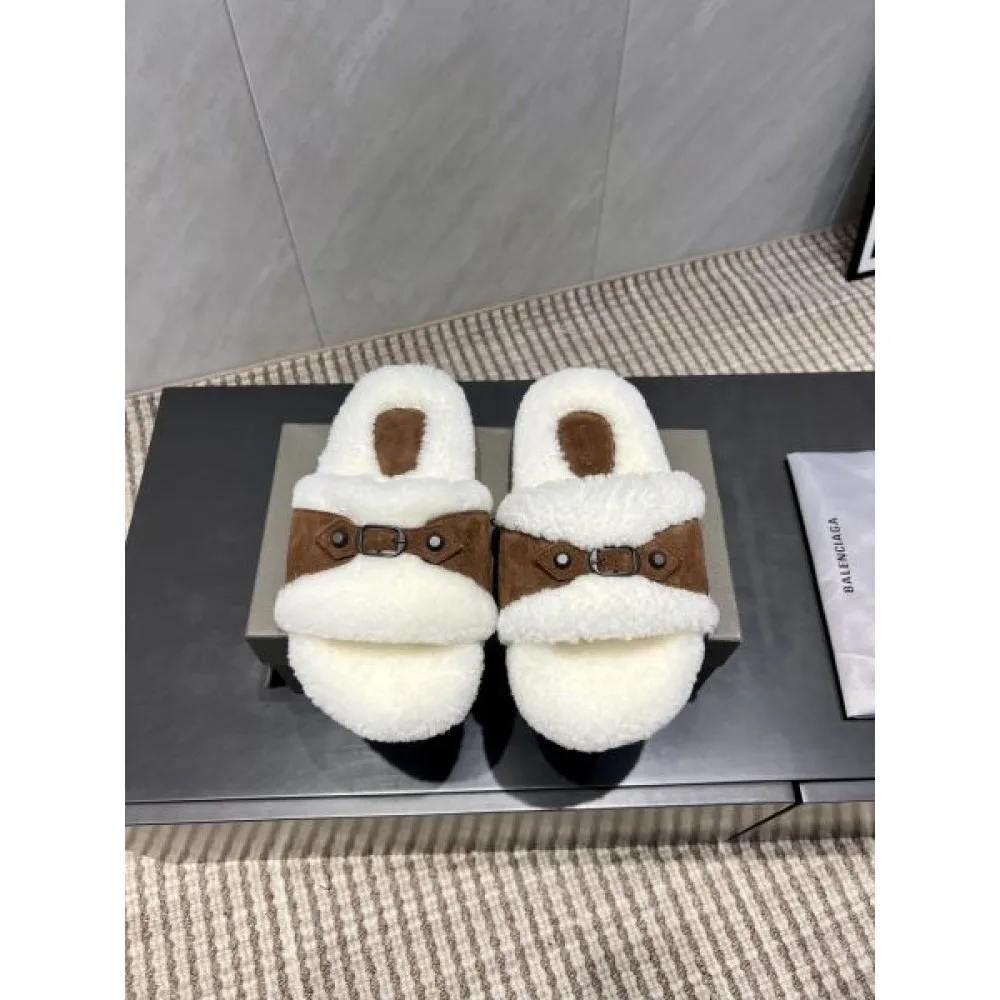 2025FW レディース ファースリッパ BALENCIAGA バレンシアガ 冬コーデを格上げする高品質レプリカ 商品画像 3